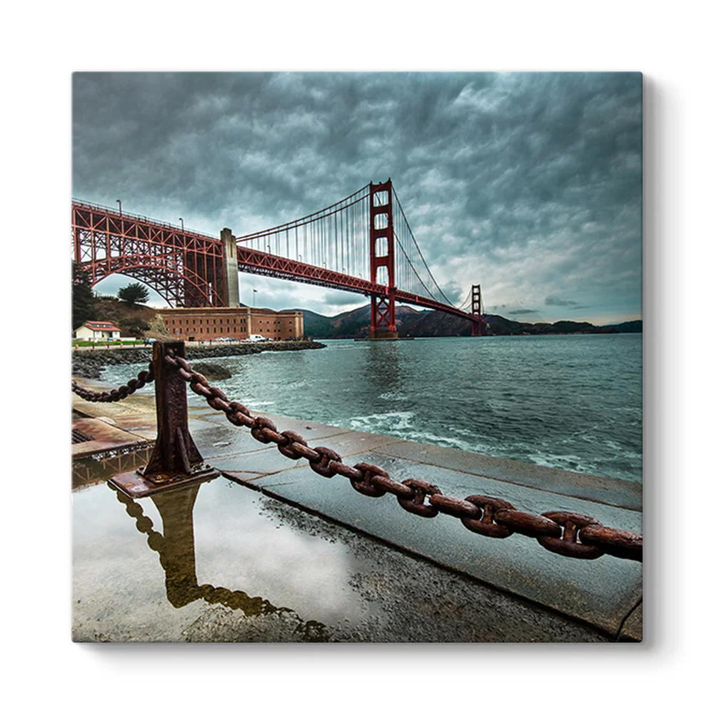 HDR Golden Gate Tablosu - Model 3